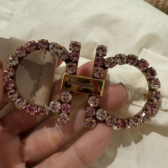 Salvatore Ferragamo Gancini Adjustable Leather Belt 70 Cm - Picture 3 of 6